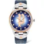 POLICE Masterpiece orologio donna al quarzo PL16029MSTR03 36 mm quadrante blu cinturino in acciaio inox mesh argento
