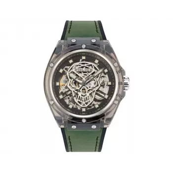 POLICE Orologio al quarzo analogico uomo PEWGR1592404 44mm pelle nera