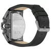 POLICE orologio uomo PEWJF2203601 al quarzo con quadrante nero e cinturino in pelle, 48mm
