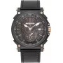 POLICE Orologio da uomo Quarzo Analogico PL15728JSB.02 48mm Cassa in acciaio inox Cinturino in pelle nero