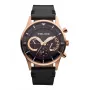 POLICE Orologio uomo Ranger al quarzo PEWJF2110901 - quadrante blu, cinturino in pelle marrone, acciaio inox 46mm