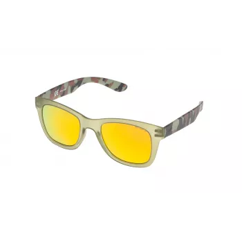 Occhiali da sole rettangolari uomo POLICE S194450NVNG - montatura in acetato havana con lenti marroni sfumate - protezione UV400 - 50/22/140 mm