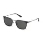 Occhiali da sole uomo POLICE SPLP27 pilot, montatura gunmetal, lenti grigie polarizzate, 54mm SPLP27-54509P