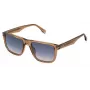 POLICE Occhiali da sole da uomo SPLQ83-540805 Montatura nera lenti grigie 54 mm