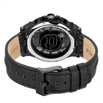 POLICE Orologio uomo Blaze PEWJA2108201 47mm quadrante nero cinturino in pelle