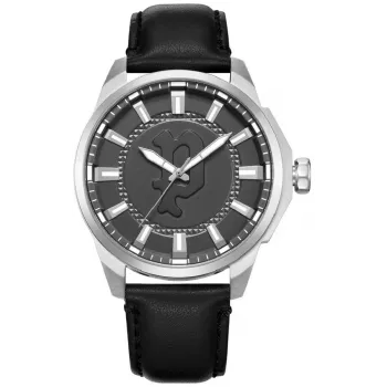 POLICE Orologio uomo PEWJA2204305 - quadrante nero 46mm al quarzo con cinturino in pelle