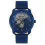 POLICE Orologio da uomo PL15714JSBL0 42mm quadrante blu cinturino in pelle