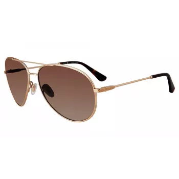 POLICE SPLL11-620H34 Occhiali da sole unisex - Montatura Nero/Havanna, Lenti grigie, 62 mm