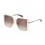 POLICE SPLL37-5608FC Occhiali da sole donna farfalla havana acetato lente marrone sfumata 56mm