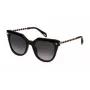 Police SPLN61-540700 occhiali da sole donna nero lucido grigio 54mm