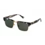 Occhiali da sole uomo POLICE SPLP25-5507MR - montatura nera, lenti grigio specchiate 55/17/145 mm