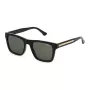 POLICE SPLP56-520Z42 Occhiali da sole uomo, squadrati, nero/grigio, 52 mm