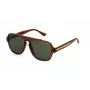 POLICE SPLP57-5506PQ Occhiali da sole uomo nero/grigio 55/17/145 mm