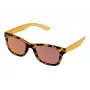 POLICE Occhiali da sole da uomo S194450878R havana acetato rettangolari 50/22/140 mm