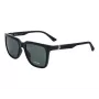 POLICE Occhiali da sole unisex rettangolari SPLN34M54Z42Y - Montatura nero opaco, lenti grigie, 54/19/145 mm