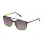 POLICE Occhiali da sole unisex SPL528990GBF pilot - montatura nera opaca, lenti grigie, UV400