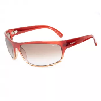 POLICE Occhiali da sole unisex S1863M710ACN havana/marrone montatura in acetato lenti marroni sfumate 71mm