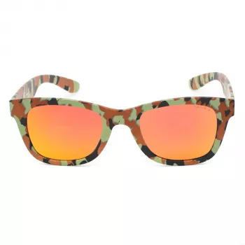 POLICE Occhiali da sole unisex S194450GE8R montatura in acetato Havana lenti sfumate marroni 50mm