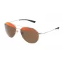 POLICE Occhiali da sole unisex S8953V570300 pilot acetato nero grigio 57mm