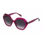 POLICE Donna SPLD29-5701BV Occhiali da sole rettangolari in acetato - nero/grigio sfumato 57mm