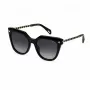 POLICE donna SPLN63-530700 occhiali da sole rettangolari in acetato, havana/marrone, 53mm