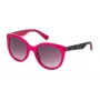 POLICE Occhiali da sole da donna SPL4085402GR Grigio Acetato Quadrati 54mm
