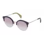 POLICE Occhiali da sole donna SPL61561300X - Montatura nera, lenti grigie, 61 mm