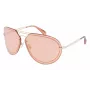 Occhiali da sole donna POLICE SPLA9367300A farfalla havana acetato UV400