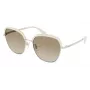 POLICE Occhiali da sole donna SPLC24-56GL4X Montatura in acetato Havana lenti marroni sfumate 56/17/135 mm