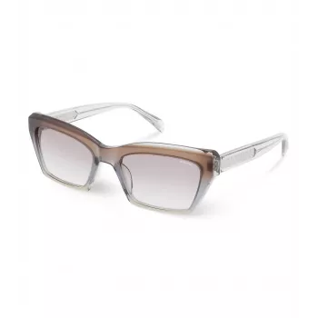 POLICE Occhiali da sole donna SPLG22-560918 montatura in plastica rettangolare protezione UV400 56/19/140 mm