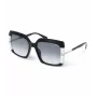 Occhiali da sole donna POLICE SPLG23M570700 montatura geometrica in acetato nera lenti in policarbonato grigie 57mm