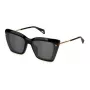 POLICE Occhiali da sole donna SPLL95-610700 - montatura in acetato, lenti in policarbonato, protezione UV400, 61 mm larghezza lente