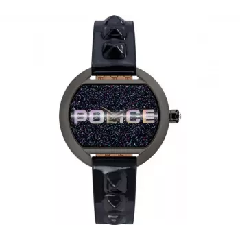Police Orologio da donna PL16070BSU03P 36mm quadrante blu cinturino in pelle blu
