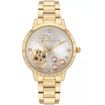 Police Orologio da donna PL16071MSG22M 36mm Argento Acciaio inossidabile