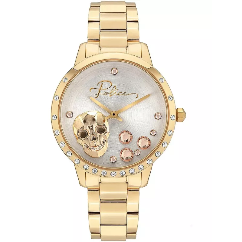 Police Orologio da donna PL16071MSG22M 36mm Argento Acciaio inossidabile