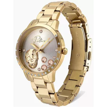 Police Orologio da donna PL16071MSG22M 36mm Argento Acciaio inossidabile