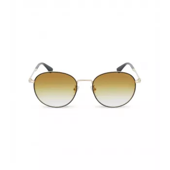 POLICE Occhiali da sole donna SPLD94-53301G rettangolari in acetato Havana con lenti in policarbonato marroni UV400