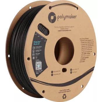 Polymaker PA10001 filamento PLA 1,75 mm 1 kg nero