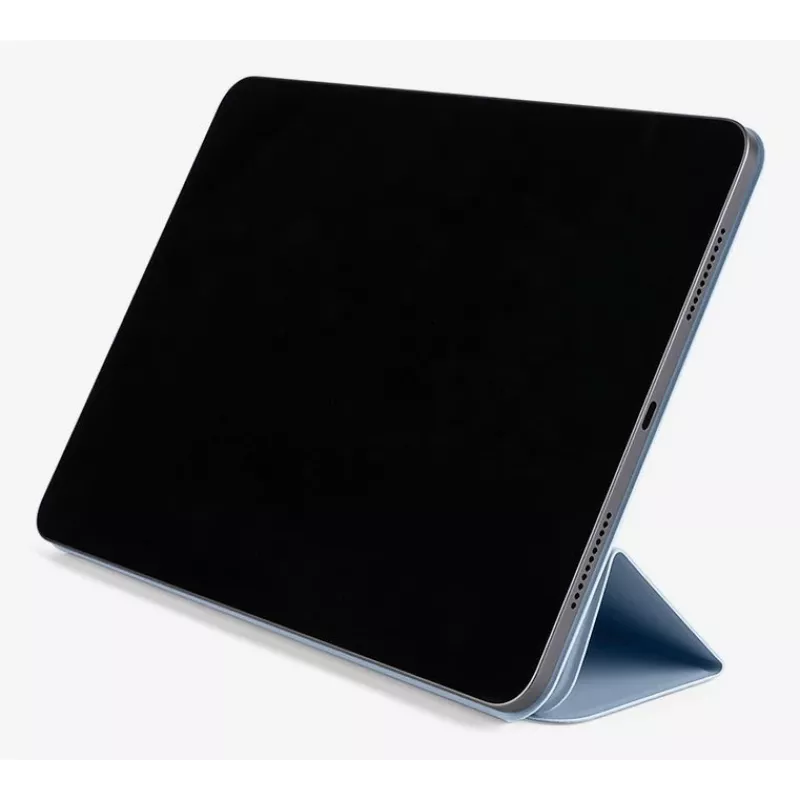 POMOLOGIC BookCover Custodia per iPad Air 13 (M2/M3, 2024-25), blu