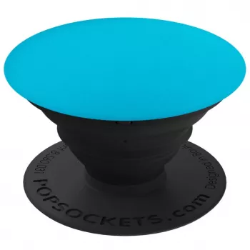 PopSockets PopGrip Alluminio blu grip e supporto per cellulare