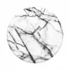 PopSockets Swappable PopGrip Supporto per telefono, Dove White Marble