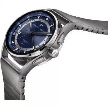 PORSCHE DESIGN Flat Six P'6000 Orologio cronografo automatico uomo 42mm acciaio inox gomma nero