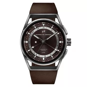 Porsche Design Orologio cronografo automatico uomo 42mm acciaio inox nero gomma