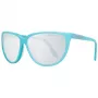 PORSCHE DESIGN Occhiali da sole donna P8588-61B Montatura in metallo rettangolare argento/palladio lenti grigie 61/13/135 mm