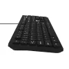Port Connect Tastiera USB Tough Office - nera