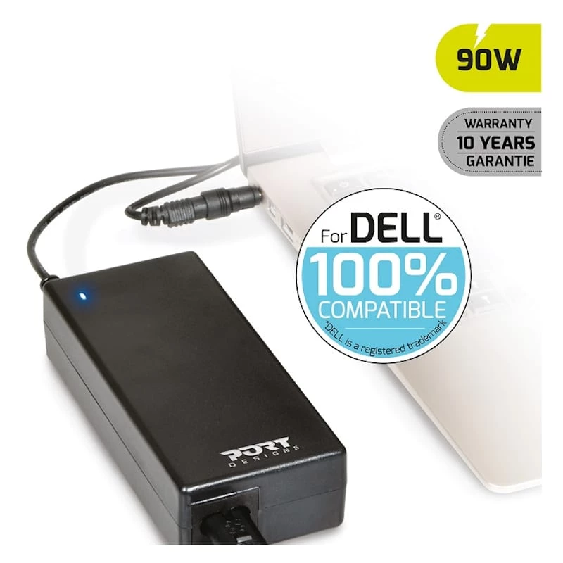 PORT DESIGNS Port Connect adattatore notebook 90W Dell - nero