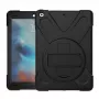 Port Designs Pro Shock 360 custodia protettiva robusta e folio rotante per Samsung Galaxy Tab A9+ - nero