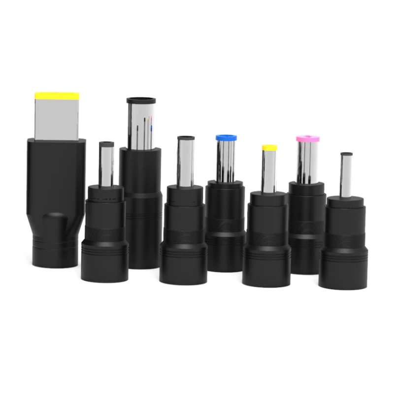 PORT alimentatore universale per laptop 65W con 8 connettori - nero