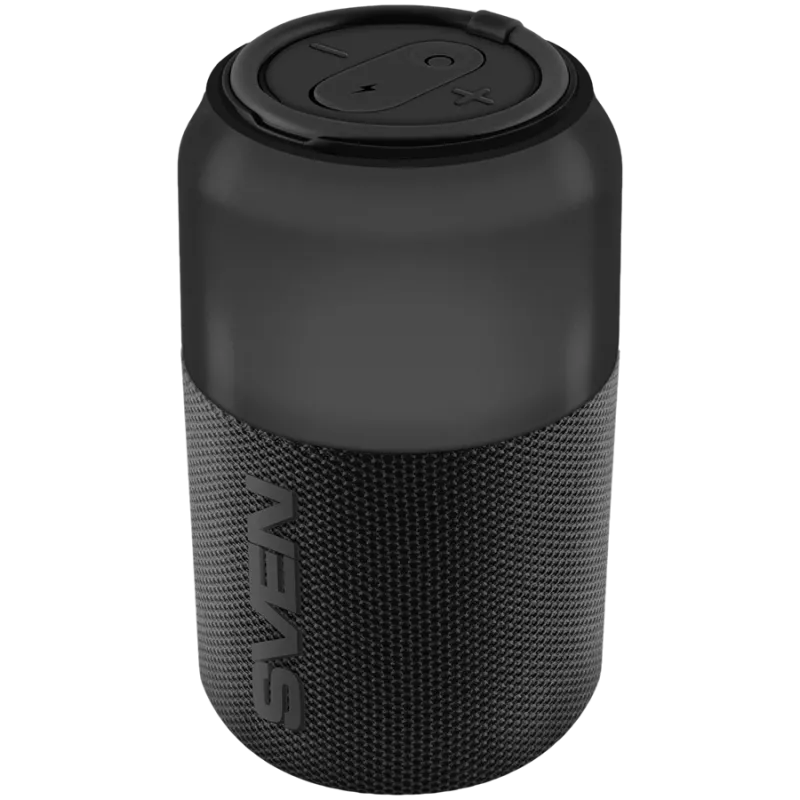 Altoparlante portatile SVEN PS-130, rosso, 10W RMS, TWS, Bluetooth, USB, batteria ricaricabile al litio