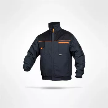 Posejdon XXL giacca da lavoro corta grigio/nero